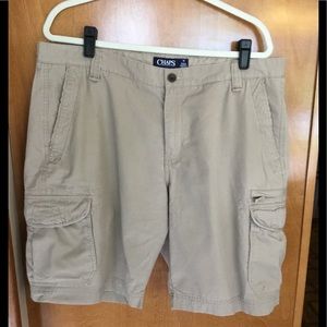 Chaps men’s cargo shorts. Size 38.